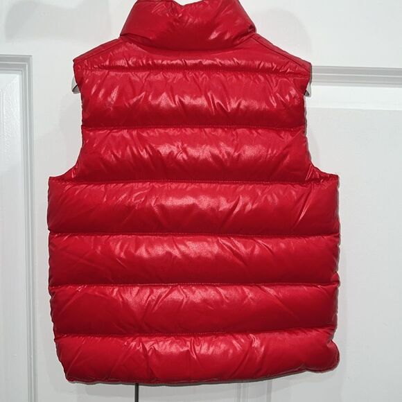 MONCLER UNISEX KIDS BERNARD GILET RED VEST LIKE NEW 2Y - Picture 7 of 15